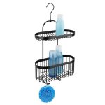 Serviteur de douche  2 niveaux classic plus noir wenko