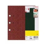 Set de 25 abrasifs pour ponceuse 2607017108 bosch