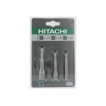 Set de 3 adaptateurs de douilles pour visseuse 6 pans hitachi 751970