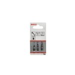 Set de 3 embouts de vissage extra - dur torx t8 t10 t15 l 89 mm bosch 2607001759