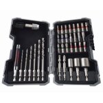 Set de 35 pices de vissage et perage mtal forets, embouts et douilles  queue 6 pans bosch 2607017328 ...