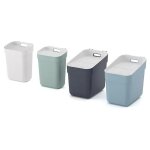 Set de 4 poubelles de tri curver ready to collect 2 x 10 l / 2 x 20 l