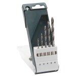 Set de 5 forets � bois h�lico�dale avec queue 6 pans bosch 2609255326