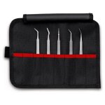 Set de 5 pinces brucelle de prcision knipex smd