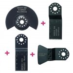 Set accessoires menuisier pour outil multifonction bosch