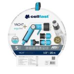 Set d'arrosage de jardin - 1 / 2  - 20 m yacht prestige - cellfast atsv blanc