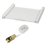 Set d'�l�ments de fixation pour machine � laver avec tablette coulissante xavax 00111363