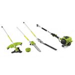 Set d'entretien du jardin - tronconneuse - d�broussailleuse - zi - gps182j zipper