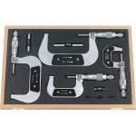Set de micromtres 0 - 100 mm helios preisser 0800 513 lecture: 0. 01 mm din 863 - 1 d'usine (sans certificat) ...