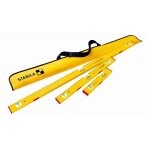 Set de niveaux magn�tiques � bulle pro 80 asm stabila 120 / 60 / 30 cm + housse - 19716