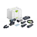 Set ponceuse vibrante hybride rtsc 400 3. 0 i - set - festool - avec 2 batteries 18v 3. 0ah - chargeur ...