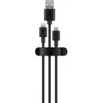Set de supports de c�ble goobay 70685 noir autocollant 3 pc(s)