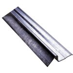 Seuil de porte de garage en acier galvanis� - longueur 3 m bilcocq