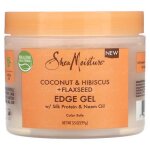 Sheamoisture edge gel, noix de coco, hibiscus et graines de lin, 99 g