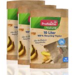 Shiba - lot de 3 paquets de 10 sacs a compost bio de 10 litres - compostables et respectueux de l'environnemen ...