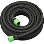 Shiba - tuyau d'arrosage, 10 m, pour vos carrs potagers surlevs ou vos haies, pour le jardin, noir[1844] ...