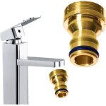 Shiba - zotti robinet a fixation de jardin  ajouter le tuyau d'arrosage au lavabo / evier de cuisine[1983] ...
