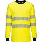 T - shirt hi - vis flamme r�sistant wx3 jaune / noir 2xl