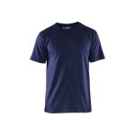 T - shirt de travail respirant 100% coton uni 3525 - bleu marine - 6xl blaklader