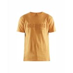 T - shirt de travail jaune miel imprim� 3d - xl blaklader