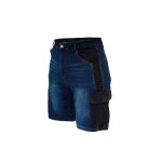 Short de travail type jeans, coupe slim, mod�le denim, taille xxl / 58, dedra