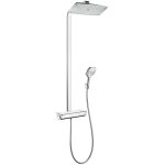 Showerpipe raindance select e 360 1jet ecosmart, bras de douche 380mm