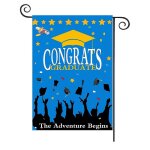 Shxx flicitations diplm graduation cap confetti flag garden banner clbrer la saison de remise des ...