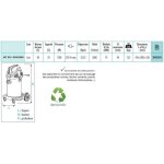 Sidamo - aspirateur avec prise 230 v asservie 38l 1200w - jet 30 i synchro