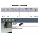 Sidamo - disque diamant pro ceram d. 230x22, 23xh 10mm
