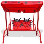 Si�ge balan�oire pour enfants rouge