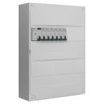 Siemens - tableau 2 rang�es pr� - �quip� 1 inter. diff. 40a type ac + 6 disjoncteurs