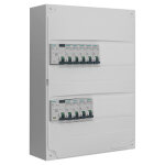 Siemens - tableau 2 rang�es pr� - �quip� 1 inter. diff. 63a + 1 inter. diff. 40a + 9 disjoncteurs