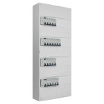 Siemens - tableau 4 rang�es pr� - �quip� 1 inter. diff. 40a + 3 inter. diff. 63a + 19 disjoncteurs