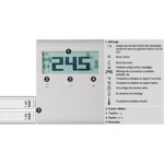 Siemens - thermostat d ambiance sans programmation alimentation secteur rf rdd100 s55770 - t275