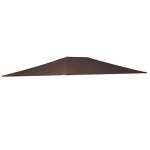 Siena garden 733642 tosca toit pour pavillon de jardin polyester moka 3 x 4 m