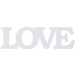 Signe d'amour en bois, lettres de bloc en bois debout, panneaux dcoratifs doux pour la maison pour le ...