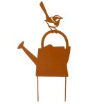 Silhouette d�co jardin arrosoir 22x42cm