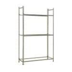 Simon rack - etag�re 3 niveaux 12 pneus zinc charge 120kg / niveau - kit autoclick pneus 3 / 400