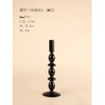 Simple rtro obsidienne verre bougeoir salon table a manger chambre atmosphrique dcoratif artisanat ...