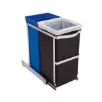 Simplehuman 35 litres, poubelle de recyclage coulissante de qualit� commerciale,