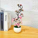 Simulation d'hiver de style chinois avec pot de fleur, adaptée au salon, a l'armoire et a la décoration ... Simulation d'hiver de style chinois avec pot de fleur, adaptée au salon, a l'armoire et a la décoration ...