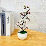 Simulation d'hiver de style chinois avec pot de fleur, adaptée au salon, a l'armoire et a la décoration ... Simulation d'hiver de style chinois avec pot de fleur, adaptée au salon, a l'armoire et a la décoration ...