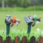 Simulation de papillon et colibri solaire, dcoration de jardin, centre commercial, boutique, cour, extrieur ...