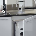 Siphon d'�vier anti - vide int�gr� neo air system wirquin pro