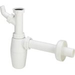 Siphon d'�vier - viega - 703349 - siphon bouteille - dn32 - plastique - blanc