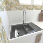 Siphon d'�vier r�glable