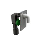 Siphon integre pour lave - linge ou lave - vaisselle criollo