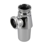 Siphon de lavabo et bidet laiton 33 / 42 chrom� - 0501025 nicoll