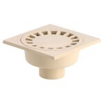 Siphon de sol pvc 250 x 250 - sable Siphon de sol pvc 250 x 250 - sable
