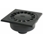 Siphon de sol en pvc gris - 150 x 150 mm - sortie m 50 f 40 mm / gris fonc� - sc504 nicoll